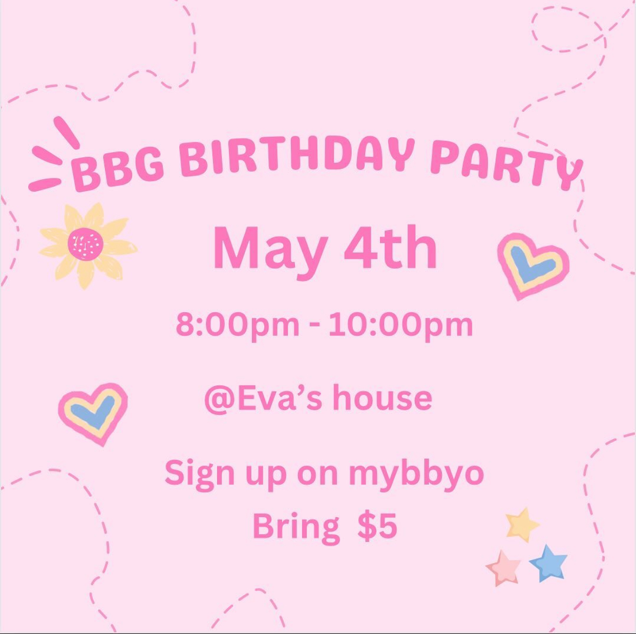 Ahavah's BBG Birthday Party! image